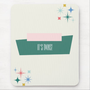 It's Twins Retro Mouse Pad