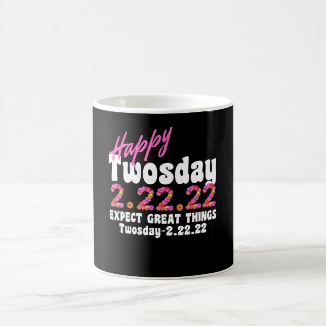 It's Twosday My Birthday 2.22.22 Twosday Birthday Coffee Mug (Center)