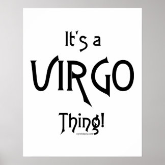 It's Virgo Thing! Poster
