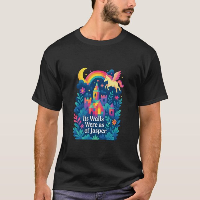 Its Walls were as of Jasper Kenneth Grahame Magic  T-Shirt (Front)