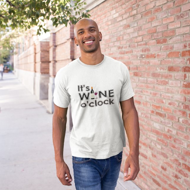 It's Wine O'Clock T-Shirt (Creator Uploaded)