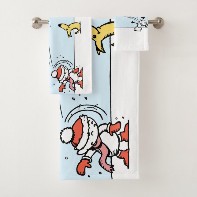 It's Winter Bath Towel Set (Insitu)