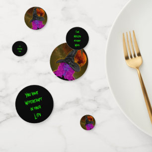 It's Witching Time Halloween Witch Party Confetti