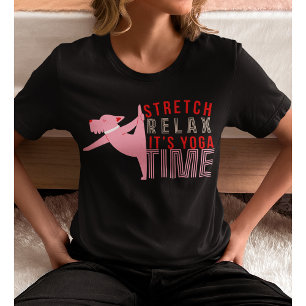 Its Yoga Time Yoga Instructor's Favourite Tshirt