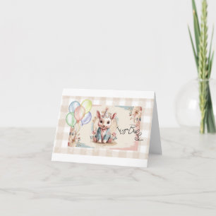It's your Birthday Bunny Card