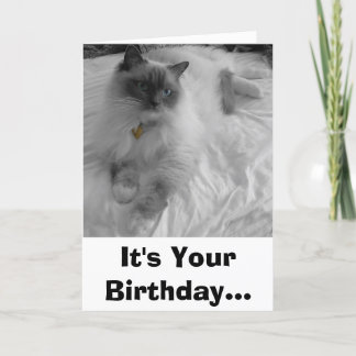 It's Your Birthday... Card