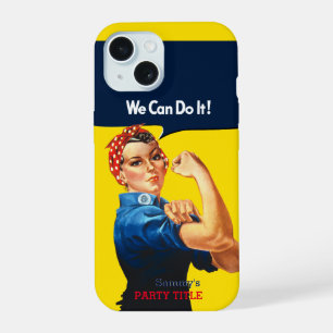 It's Your Custom Rosie Party Personalise This iPhone 15 Case