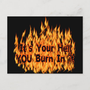 It's Your Hell Postcard