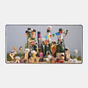 It's your party, congratulations! desk mat