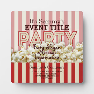 It's Your Personalised Party Supply. Plaque