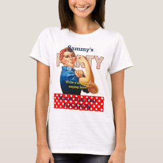 It's Your Rosie Party Tee Personalise it