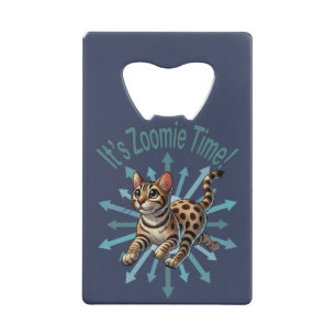 It's Zoomie Time Bengal Cat