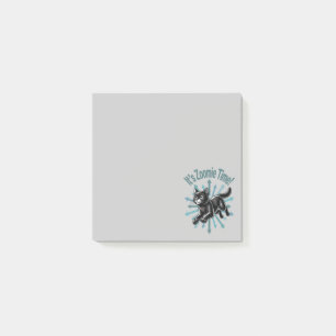 It's Zoomie Time Black Cat Post-it Notes