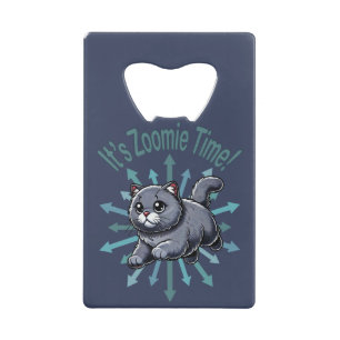 It's Zoomie Time British Shorthaired Cat