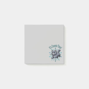 It's Zoomie Time British Shorthaired Cat Post-it Notes