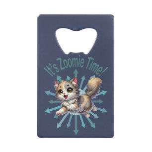It's Zoomie Time Cute Tricolor Cat
