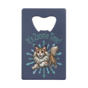 It's Zoomie Time Maine Coon Cat
