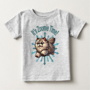 It's Zoomie Time Persian Cat Baby T-Shirt