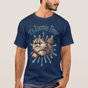 It's Zoomie Time Persian Cat T-Shirt