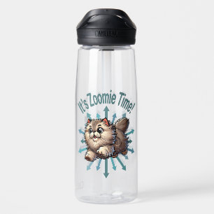 It's Zoomie Time Persian Cat Water Bottle