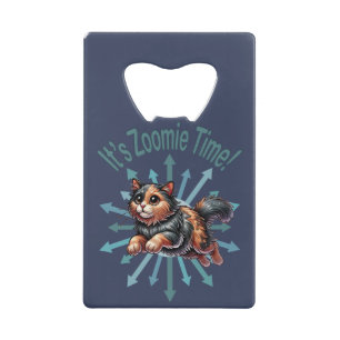 It's Zoomie Time Tortoise Shell Cat