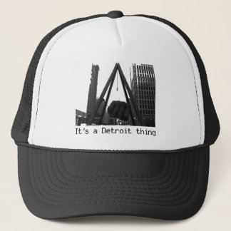 it'ss a detroit thing Trucker cap