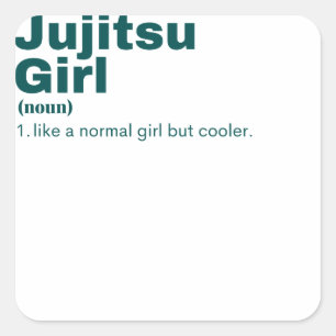 itsu Girl - Jujitsu Square Sticker