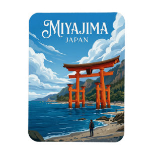 Itsukushima Shrine Japan Magnet