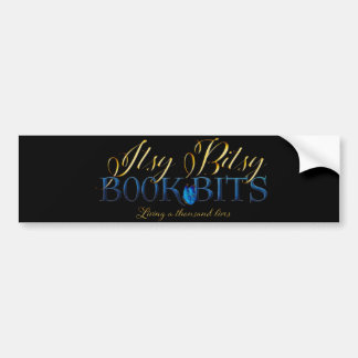 Itsy Bitsy Book Bits Bumper Sticker