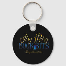 Itsy Bitsy Book Bits Key Chain