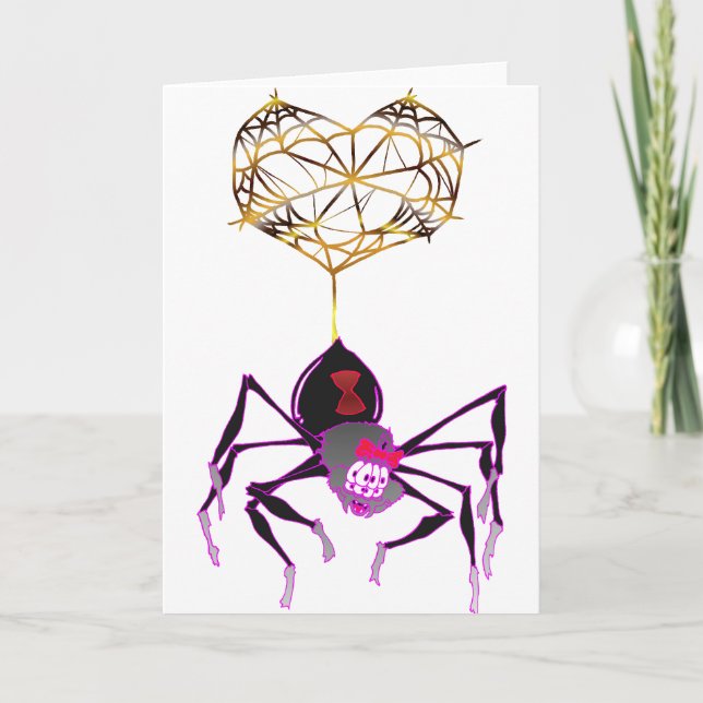 Itsy Bitsy Spider Card (Front)