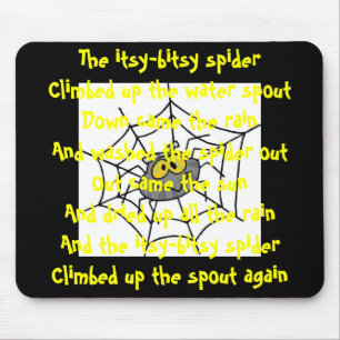 Itsy-Bitsy Spider, Children's Mouse Pad