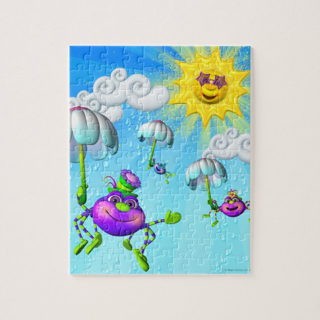 Itsy Bitsy Spider Fun Puzzle (Vertical)