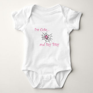 Itsy Bitsy Spider Girl Baby Bodysuit