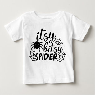 Itsy Bitsy Spider Halloween Baby T-Shirt