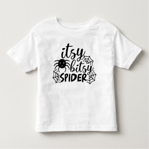Itsy Bitsy Spider Halloween Toddler T-Shirt