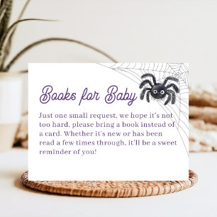 Itsy Bitsy Spider Spooky Halloween Books for Baby Enclosure Card