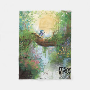 Itsy Bitsy Teddy Bear Willie Fleece Blanket
