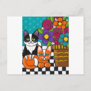 Itty Bitty Kitties Postcard