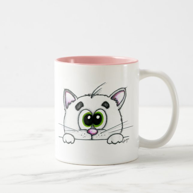 Itty Bitty Kitty Coffee Mug (Right)