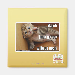 Itz ok, just go on wifout meh magnet