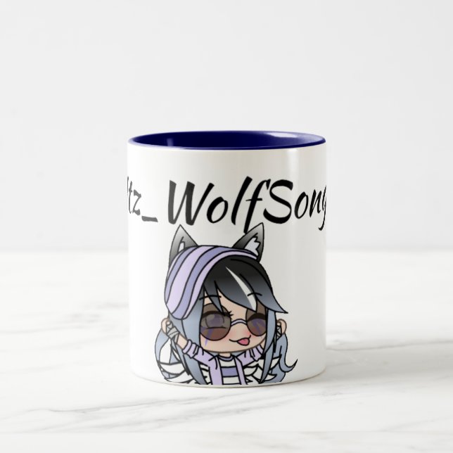 Itz_WolfSong Two-Tone Coffee Mug (Center)