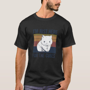 Iu2019m Just Here For The Cubes For A Wombat Nerd T-Shirt