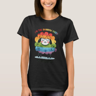 Iu2019m The Rainbow Sheep In The Family Funny LGBT T-Shirt