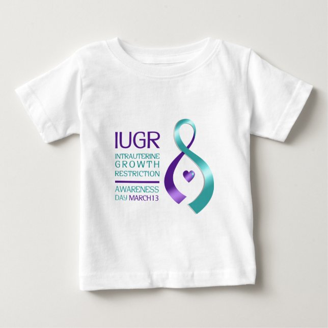 IUGR Awareness Baby T-Shirt (Front)