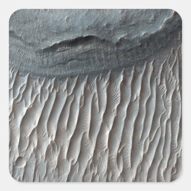 Ius Chasma, a large canyon on Mars Square Sticker (Front)
