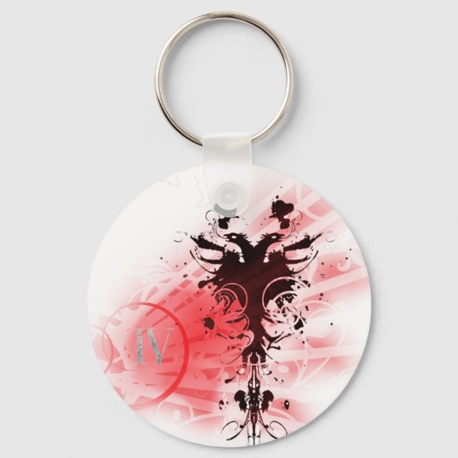 IV - ALBANIA (KEYCHAIN) KEY RING (Front)