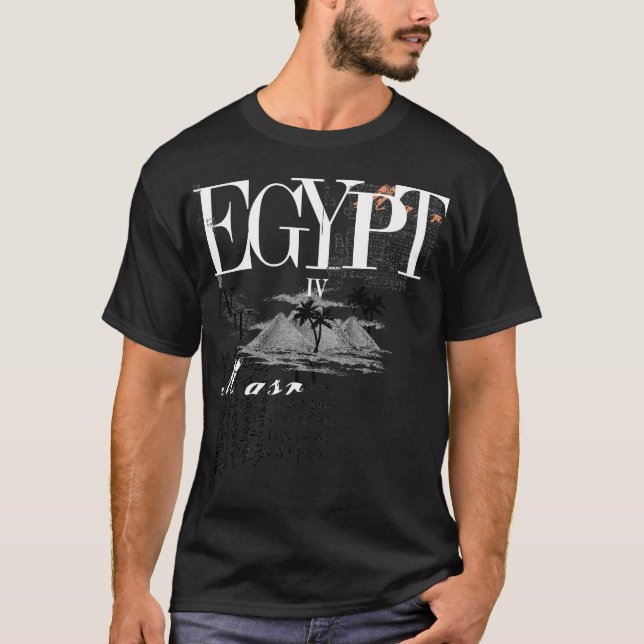 IV ~Egypt blck T-Shirt (Front)