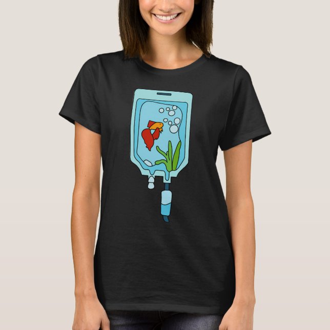 IV Fluids Fish T-Shirt (Front)