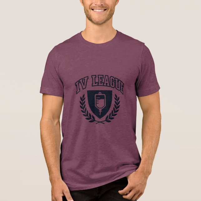 IV League Men's Premium Tri-blend Men's Tri-Blend Shirt (Front)